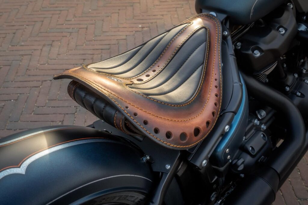celle moto en cuir